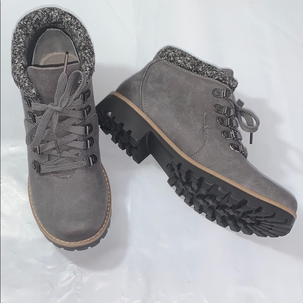 NINE WEST ankle boots women’s 8.5 M dark gray